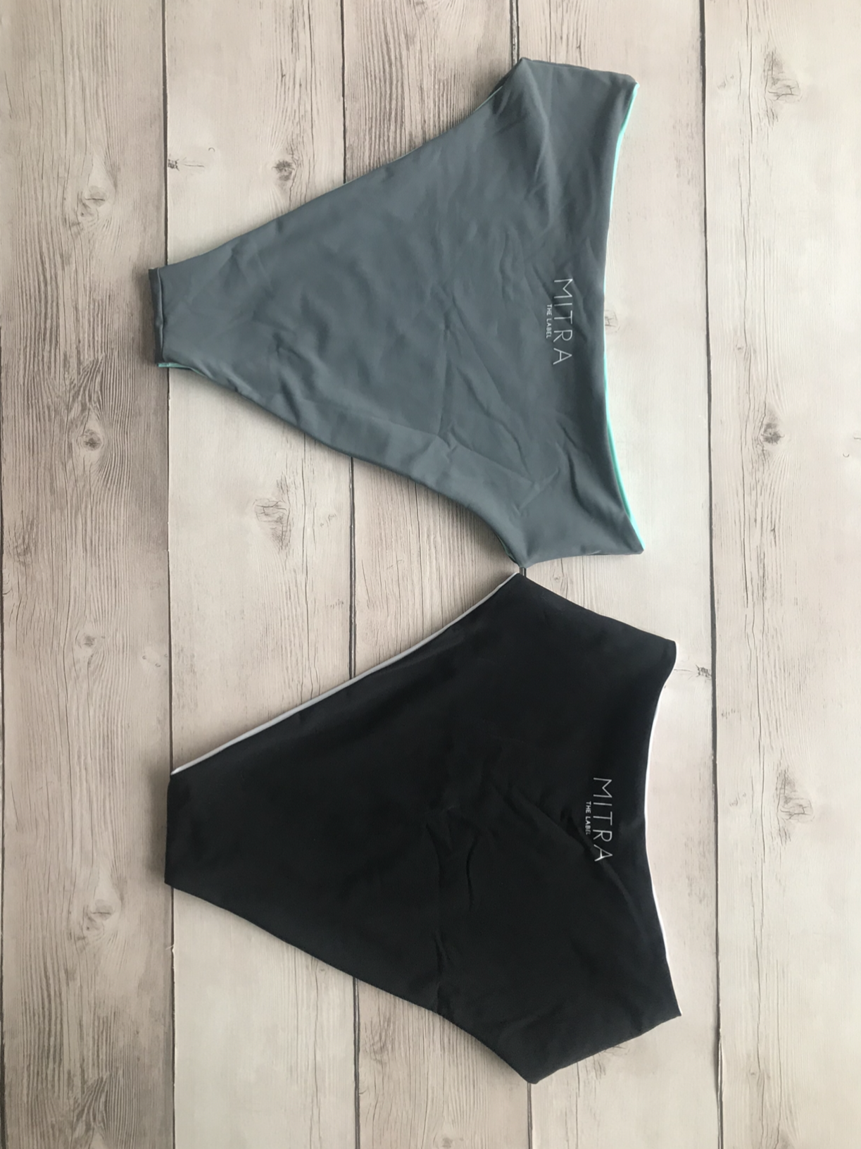 Reversible Tia High Waisted Bikini Bottoms - Mitra The Label