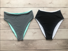 Tia High Waisted Bikini Bottoms - Mitra The Label