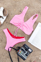 Frankie Ruched Front Bikini Top - Mitra The Label