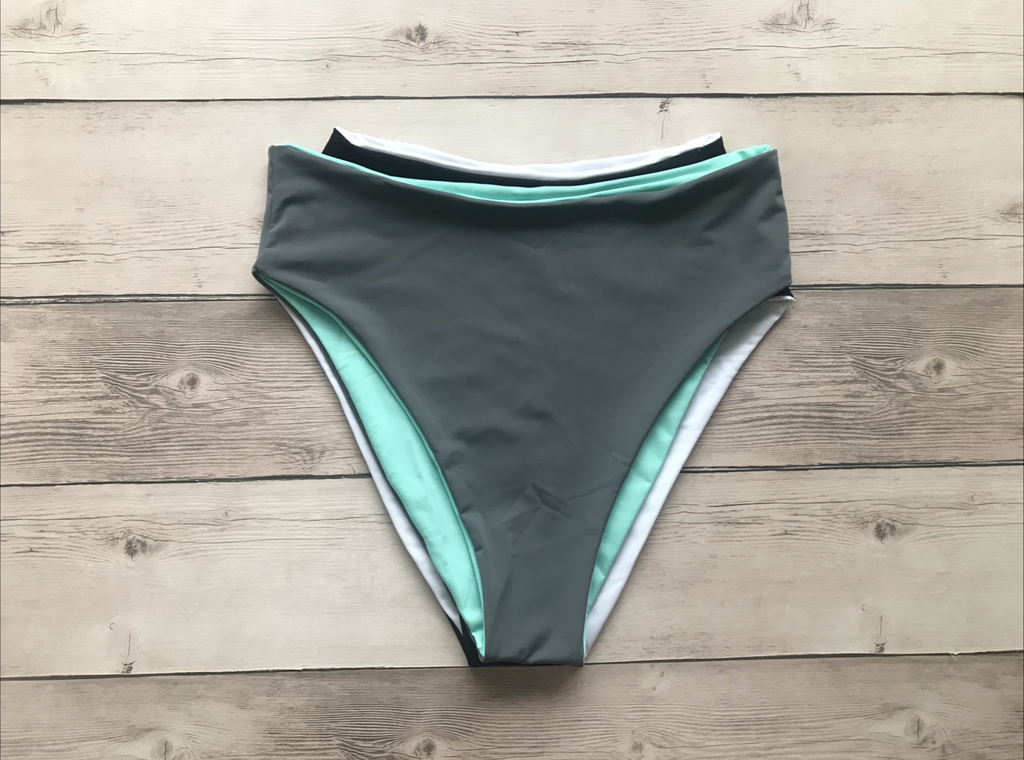 Tia High Waisted Bikini Bottoms - Mitra The Label