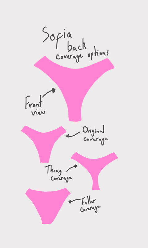 Patchwork Sofia Bikini Bottoms Mitra The Label